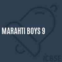 Marahti Boys 9 Primary School Logo
