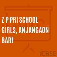 Z P Pri School Girls, Anjangaon Bari Logo
