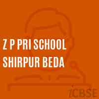 Z P Pri School Shirpur Beda Logo