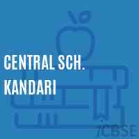 Central Sch. Kandari Senior Secondary School Logo