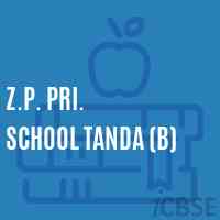 Z.P. Pri. School Tanda (B) Logo