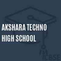 Akshara Techno High School Logo
