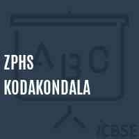 Zphs Kodakondala Secondary School Logo
