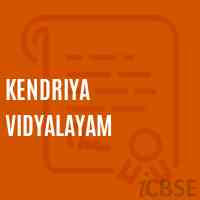 Kendriya Vidyalayam Senior Secondary School Logo