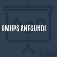 Gmhps Anegundi Middle School Logo