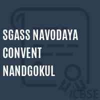 Sgass Navodaya Convent Nandgokul Primary School Logo