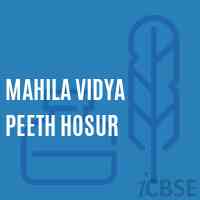 Mahila Vidya Peeth Hosur Middle School Logo