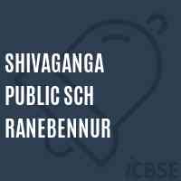 Shivaganga Public Sch Ranebennur School Logo