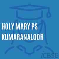 Holy Mary Ps Kumaranaloor Secondary School Logo