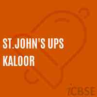 St.John'S Ups Kaloor Middle School Logo