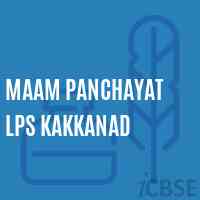 Maam Panchayat Lps Kakkanad Primary School Logo