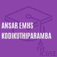 Ansar Emhs Kodikuthiparamba Middle School Logo