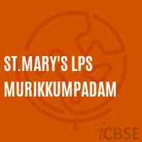 St.Mary'S Lps Murikkumpadam Primary School Logo