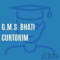 G.M.S. Bhati Curtorim Middle School Logo