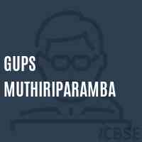 Gups Muthiriparamba Middle School Logo