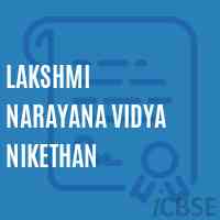 Lakshmi Narayana Vidya Nikethan Senior Secondary School Logo