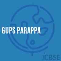 Gups Parappa Middle School Logo
