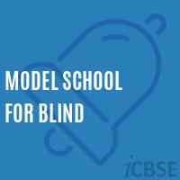 Model School For Blind Logo