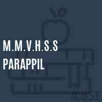M.M.V.H.S.S Parappil High School Logo