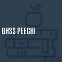 Ghss Peechi High School Logo