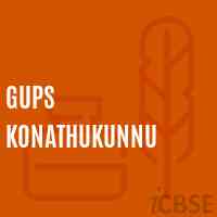 Gups Konathukunnu Middle School Logo