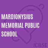 Mardionysius Memorial Public School Logo