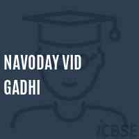 Navoday Vid Gadhi High School Logo
