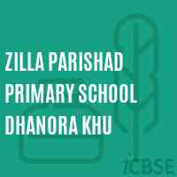 Zilla Parishad Primary School Dhanora Khu Logo