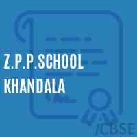 Z.P.P.School Khandala Logo