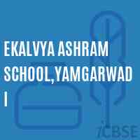 Ekalvya Ashram School,Yamgarwadi Logo