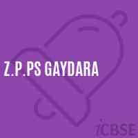 Z.P.Ps Gaydara Primary School Logo