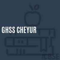 Ghss Cheyur High School Logo
