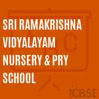 Sri Ramakrishna Vidyalayam Nursery & Pry School Logo