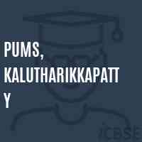 Pums, Kalutharikkapatty Middle School Logo