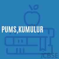 Pums,Kumulur Middle School Logo