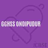 Gghss Ondipudur High School Logo
