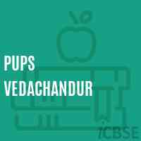Pups Vedachandur Primary School Logo