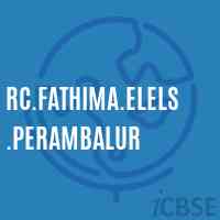 Rc.Fathima.Elels.Perambalur Primary School Logo
