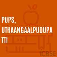Pups, Uthaangaalpudupatti Primary School Logo
