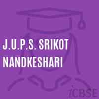 J.U.P.S. Srikot Nandkeshari Secondary School Logo
