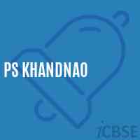 Ps Khandnao Primary School Logo
