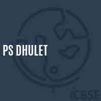 Ps Dhulet Primary School Logo