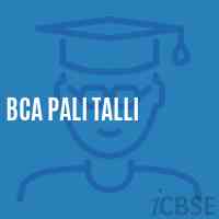 Bca Pali Talli Primary School Logo