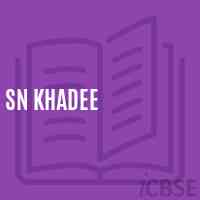 Sn Khadee Primary School Logo