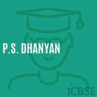 P.S. Dhanyan Primary School Logo