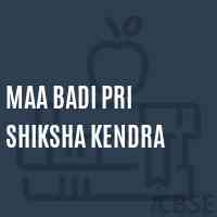 Maa Badi Pri Shiksha Kendra Primary School Logo