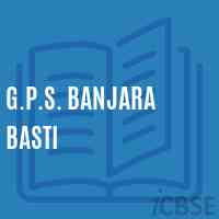 G.P.S. Banjara Basti Primary School Logo