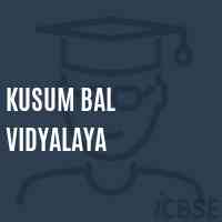 Kusum Bal Vidyalaya Middle School Logo