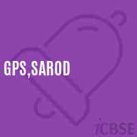 Gps,Sarod Primary School Logo