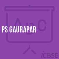 Ps Gaurapar Primary School Logo
